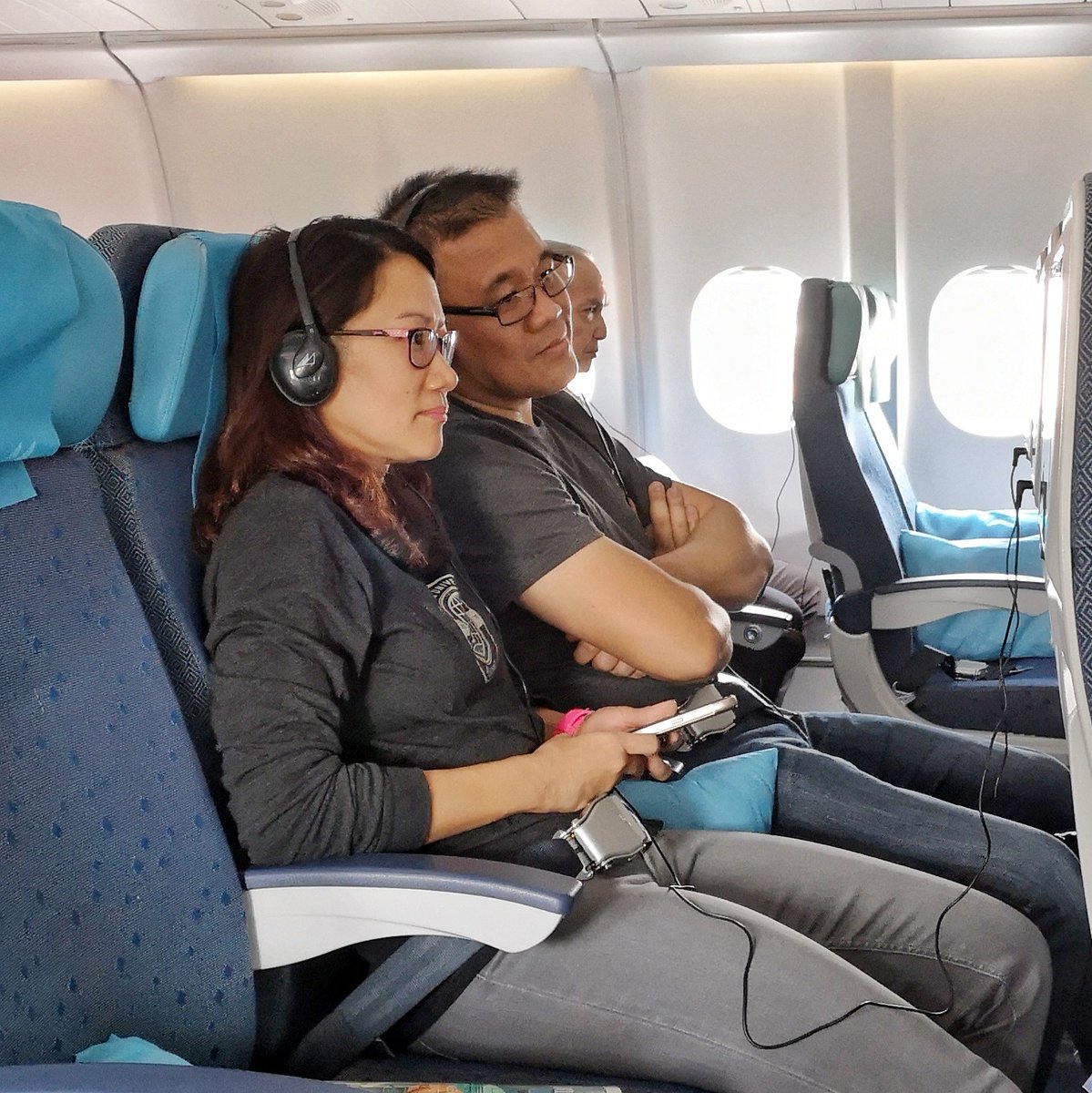 Toastandbrew's tweet photo. When you catch the studio's royal couple being cute... #planetobusan #BoardGames #gamedev #animation #alphabesties #philippineairlines https://t.co/h56fB573Uv