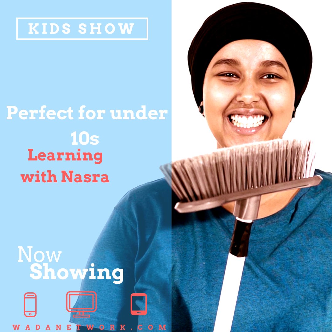 121netlifeking's tweet photo. Perfect for under 10s! ๐ฆ๐ฝ๐ง๐ฝ
Watch the latest episode of Learning With Nasra
Subscribe to watch via the link in our bio!
#wadanetwork #kidsshow #education #somalicontent https://t.co/2j4GK7rata