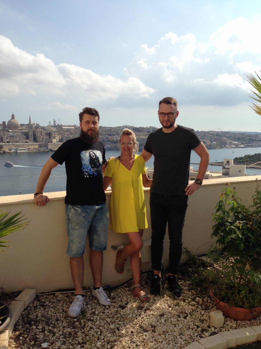edgelessproject's tweet photo. Multi award winning casino experts Alan and Sarah have begun advising the Edgeless #blockchain company. During a 3 day long business workshop in Malta, they provided numerous insights into how Edgeless could become casino industry leaders. 
#RocketScienceCo #casino #games https://t.co/mUiGksMUC5