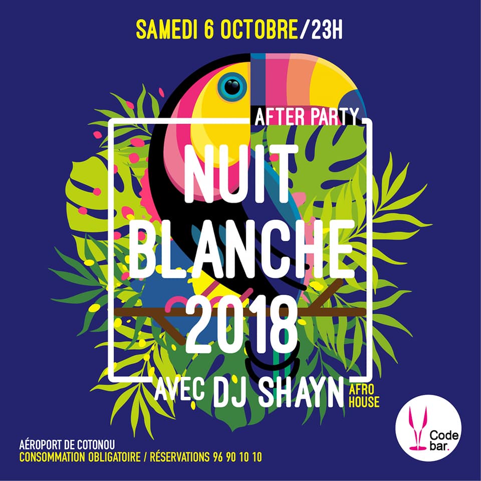 Beninonweb's tweet photo. Code Bar Benin - Nuit blanche
 #agendabenin #bars #beninonweb https://t.co/rAJLh8WIw9