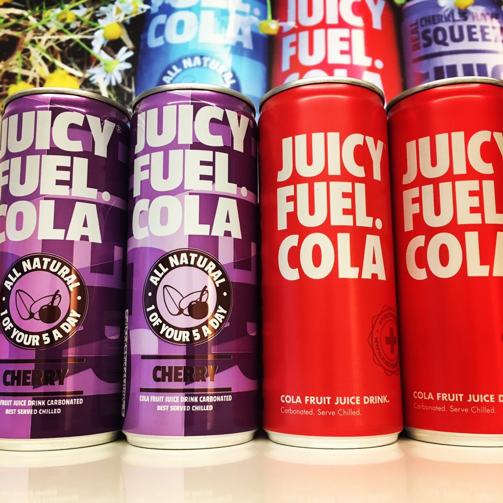 We are extremely proud of our ingredients.
A Cola made from fruit juice, no added sugar, no artificial sweeteners, no preservatives and remarkably 1 of your 5 a day.. 😀🍇🍋🍒