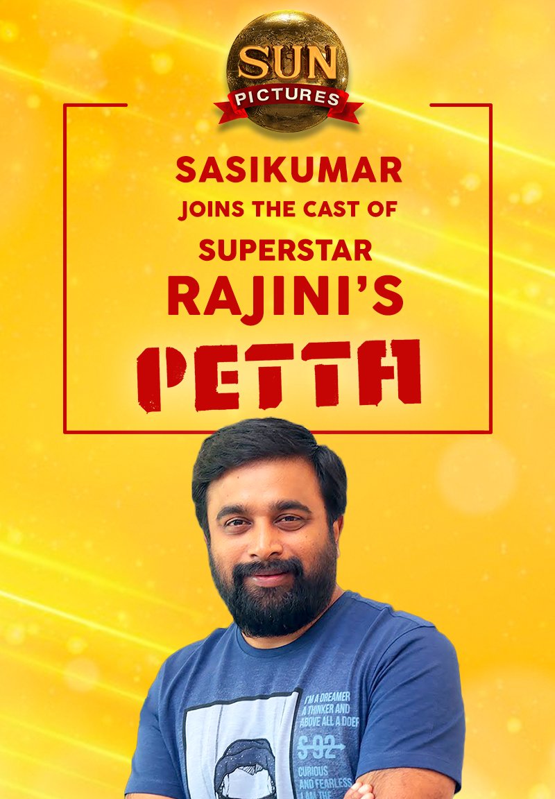 M Sasikumar in Petta