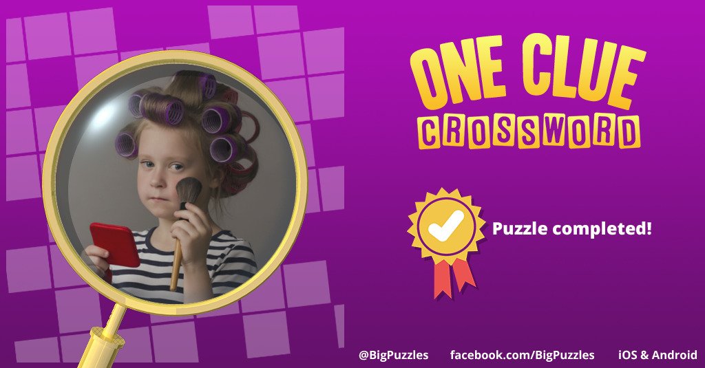DawnMarieAdams's tweet photo. I completed a puzzle in One Clue Crossword. Play now for free!
https://t.co/ZboW76Ce8F #OneClueCrossword https://t.co/kicd3zFquO