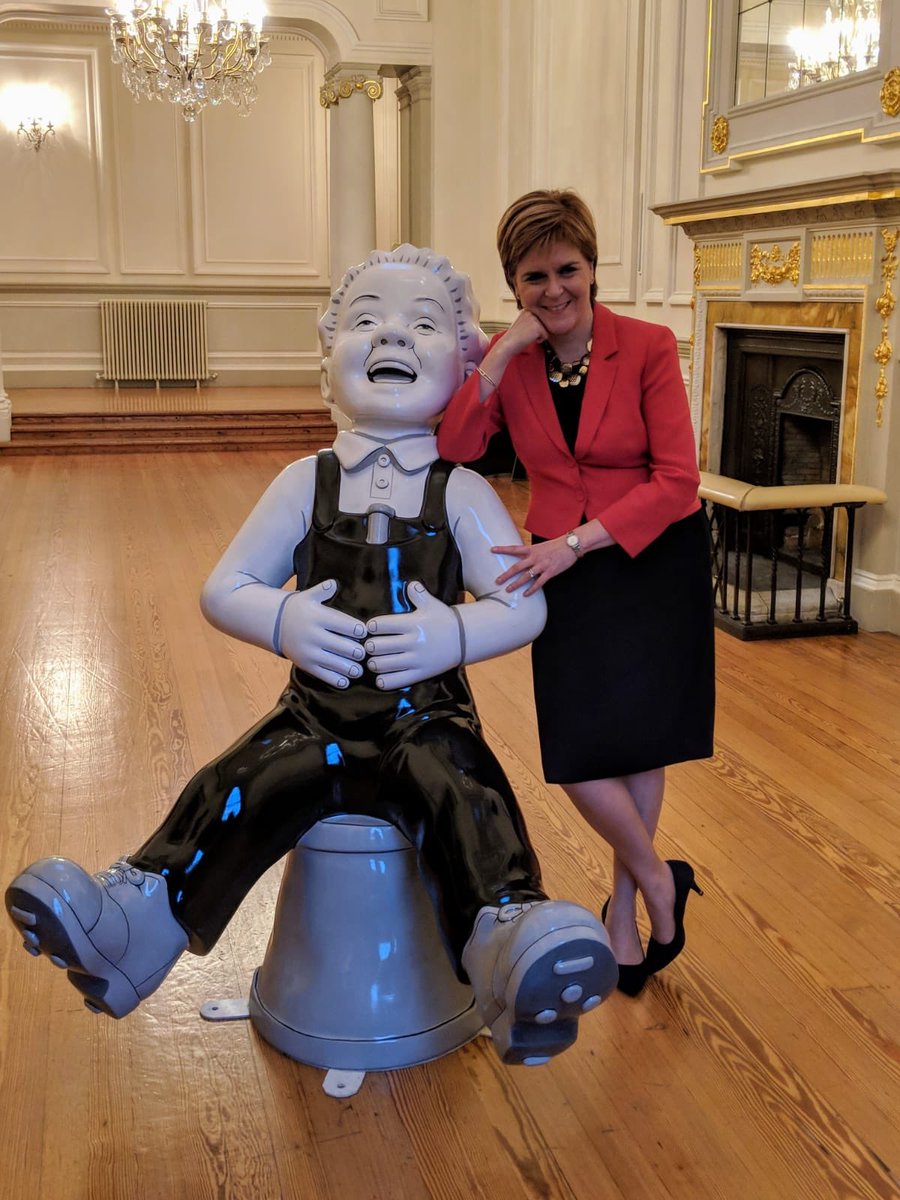BIG News! My pal  <a href="/NicolaSturgeon/">Nicola Sturgeon</a> launched the NATIONAL Oor Wullie’s BIG Bucket Trail - coming to the streets of Scotland next year to raise money for <a href="/archiegrampian/">The Archie Foundation</a> <a href="/archietayside/">The Archie Foundation - Tayside</a> <a href="/archiehighland/">ARCHIE Highland</a> <a href="/echcharity/">Edinburgh Children's Hospital Charity</a> <a href="/GCH_Charity/">Glasgow Children's Hospital Charity</a> Follow <a href="/OWBIGBucket/">Oor Wullie's BIG Bucket Trail</a> for all the news.