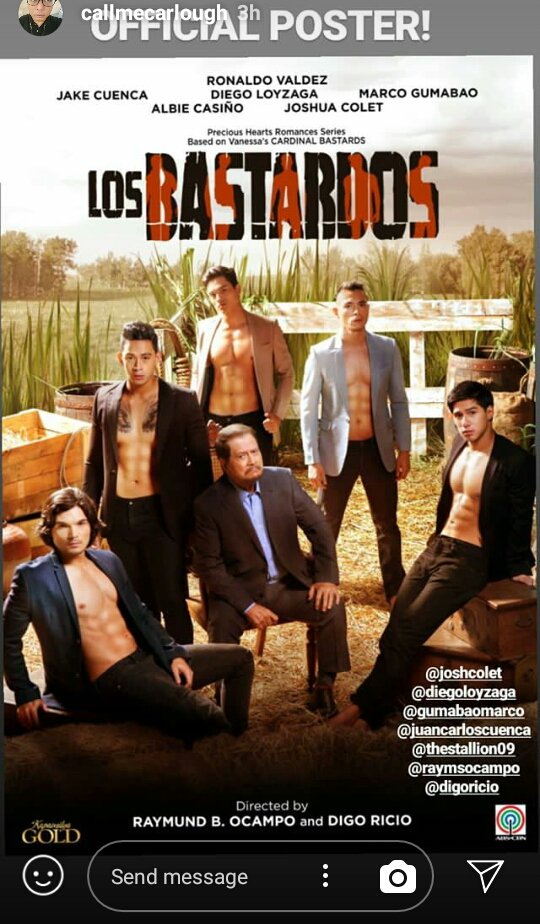 noypipen's tweet photo. Buti na lang sila ang focus. Boys love. I love the trailer  #PHRLosBastardos https://t.co/37FqPJhUCg