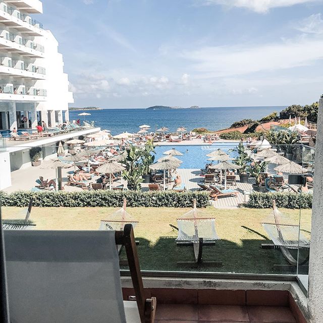 Squeezing the end out of summer at Sol Beach House Ibiza. Image: <a href="/martamayfer/">Marta Mayfer</a> #Ibiza #Travelgram #FridayFeeling
