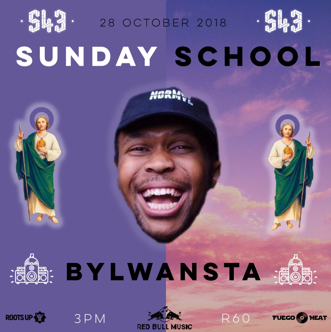 RyanRootsUp's tweet image. We've just announced the final acts for Sunday School 2!

I am really proud of this line up and event. If there's any event of mine that you ever go to, this should probably be it :)

@darkiefiction
@BYLWANSTA 
@RHEABLEK
Baraka
TreFlips

#Durban #DurbanMusic