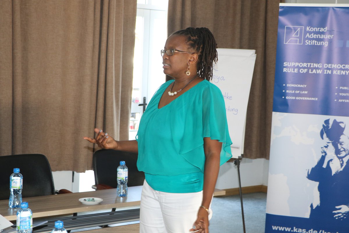 ipyfkenya's tweet photo. @KAS_Kenya Programs Manager @sriungi giving her opening remarks at Day 2 of the IPYF Plenary Members and County Whips Meeting   @AmbroseNjeru @wakoliben @BrianKeter @FanuelKataka @Edwinngugi3 @MaryAch95940240 @NDI  #youthengagementKE https://t.co/7wgwZORqH4