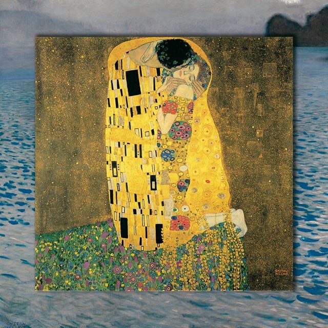 Gustav Klimt - The Kiss - Taken from Klimt's 'Golden Period' The Kiss is Klimt's most iconic painting. This Austrian painter helped to change the world of art in Europe in the early 20th century. To see more from Klimt and other Symbolist and Modern Art … ift.tt/2NooFes