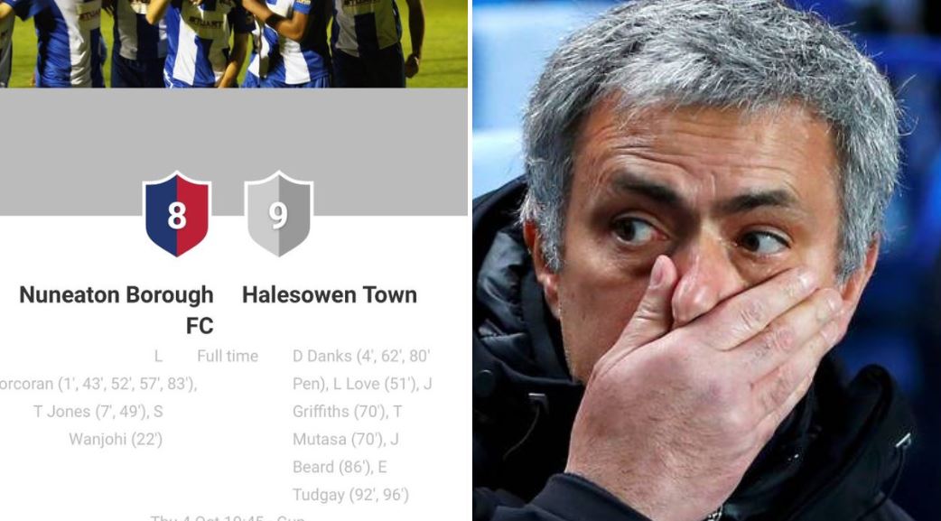 Nuneaton Borough were 7-2 up with 30 mins to play vs. <a href="/halesowentownfc/">Halesowen Town FC</a> last night... and lost 9-8 😳

Forget about Liverpool in Istanbul... is this the greatest comeback in football? 😅🙌🏼 sportbible.com/football/news-…