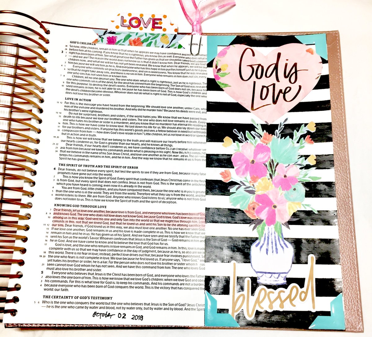ArtisticWordBAJ's tweet photo. Is Painting in your Bible Possible?
.
.
.
#painting #bible #nobleed #biblejournaling

https://t.co/kRDRLXu5nD https://t.co/qf9WRdRlj4