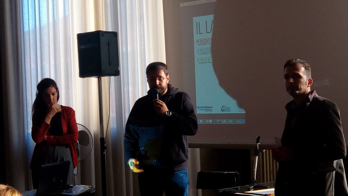 stecca81's tweet image. Inizia #lavoropossibile in municipio a Ferrara con saluto di @folletti e dei #giovani #cooperatori di @Confcoop_ER e @gen_legacoop Gianluca Tardi e Francesca Tamascelli