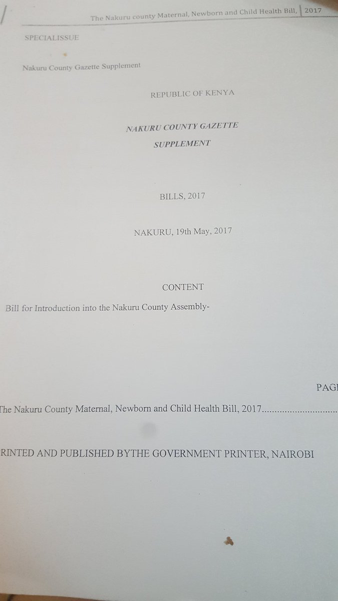 saoyogriffith's tweet image. @KELINKenya in collaboration with @KenyaMedics_KMA is in Nakuru County deliberating the county's Maternal Newborn Child  Health Bill. The bill, initially introduced in 2014, failed, and is hopefully going to be championed back to safeguard women and children's rights #HealthLaws