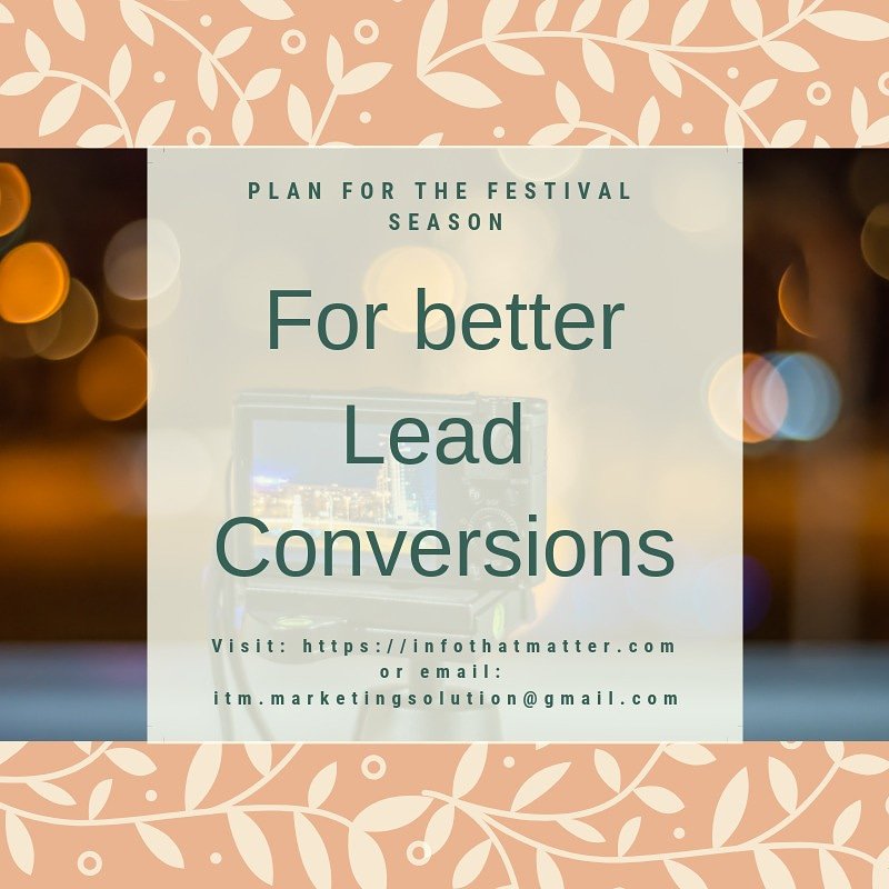 nitika_garg's tweet photo. Right #socialmediamarketing increases Brand value and lead conversions for both B2B and B2C businesses. Celebrate festive season with correct #digitalstrategy.
#socialmedia #contentmarketing #visualization #SocialMediaTips #strategy #startups #MakeInIndia #infothatmatter https://t.co/ESMjrzivfh