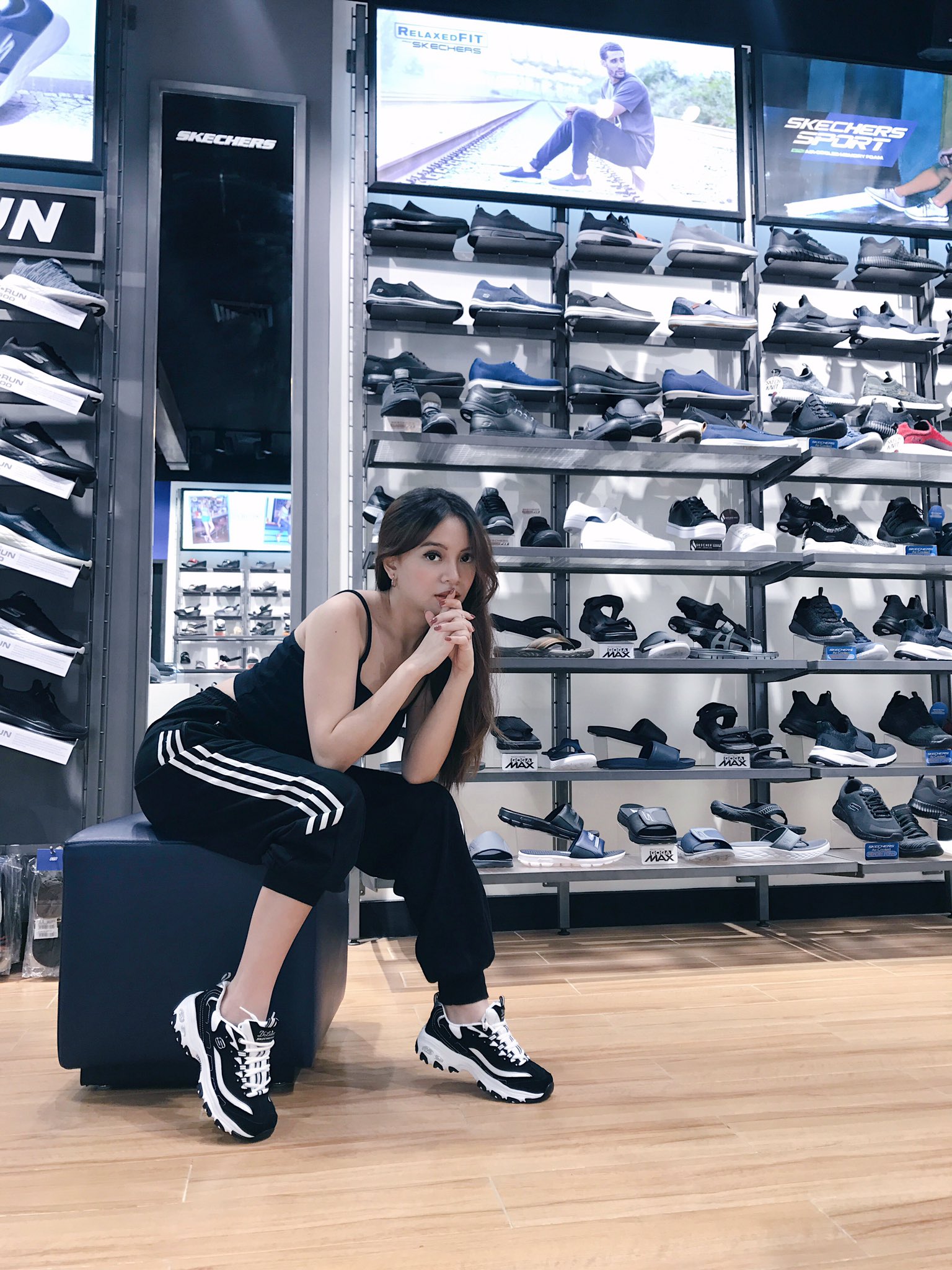 skechers d lite nadine lustre