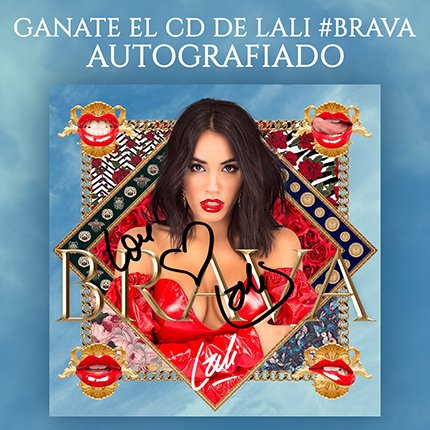 quieromusicatv's tweet photo. . @laliespos su nuevo CD #Brava y te traemos ¡un regalo único! #sorteo https://t.co/aYQfmUEiWK https://t.co/MCyOZCe7Oh