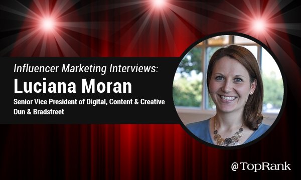 toprank's tweet image. We see this too, especially with B2B companies: &quot;Aligning your brand with credible &amp;amp; trusted thought leaders will be more and more important.&quot; @lucymoran @DnBUS Full interview: bit.ly/2zIq23P