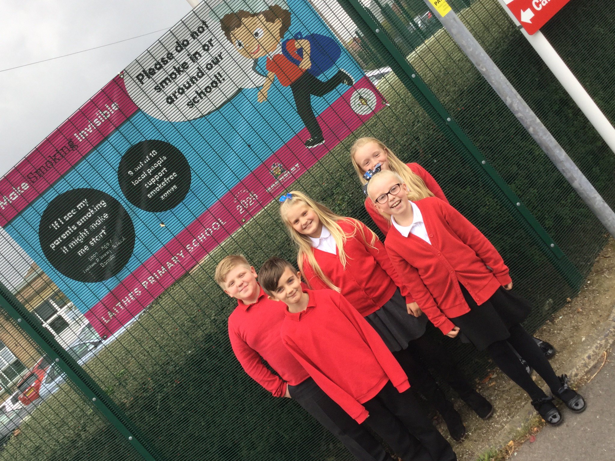 Laithes Primary School on Twitter "Our school’s smokefree, is yours