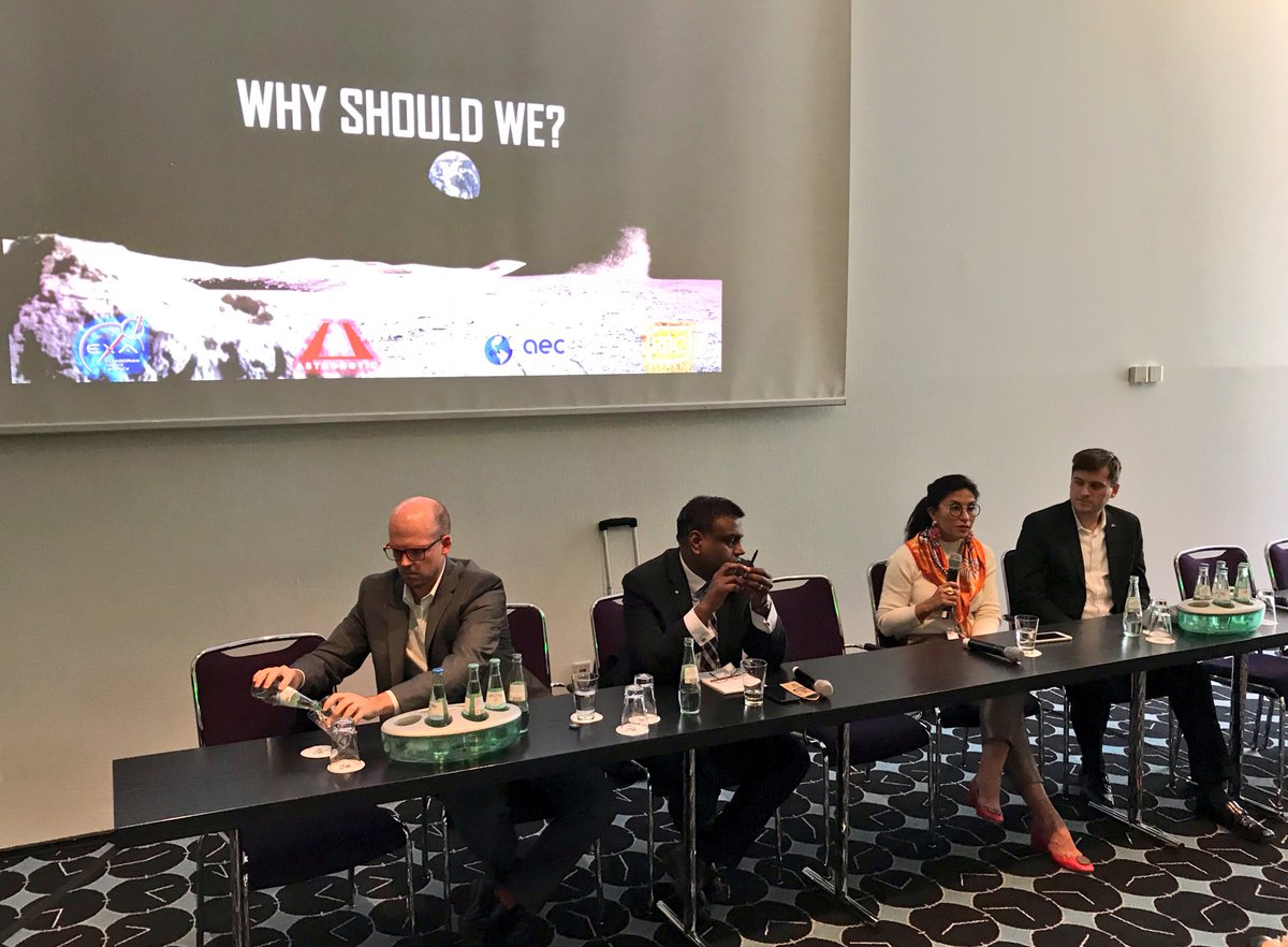 While the first #MoonVillage ideas are rolling off the drawing board in the #IAC2018 DLR Hall, a group of Latin American countries is looking to join the initiative. Why? “Because we have the same human aspirations as anyone else in the world.” #IAC2018 #InvolvingEveryone