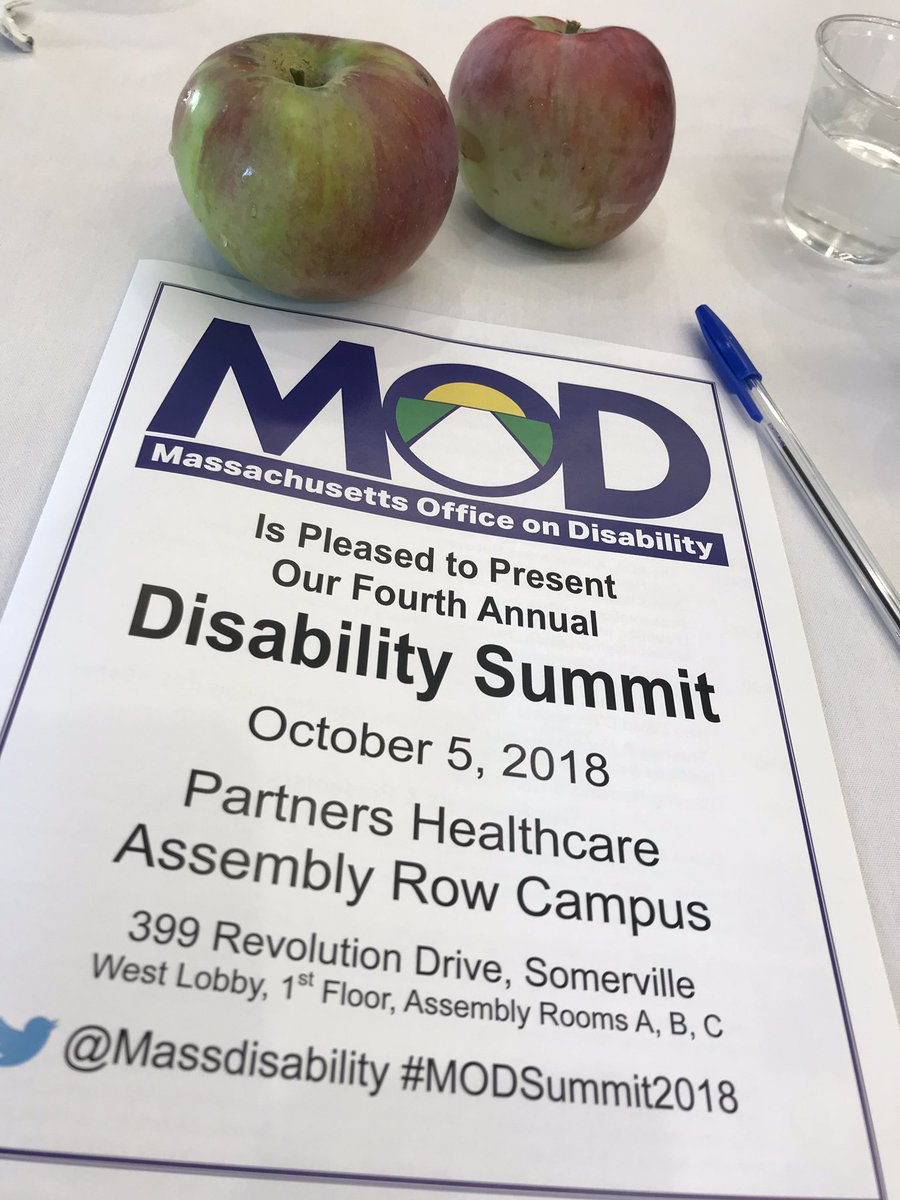 GBHAccess's tweet photo. Ready! NCAM’s Director Donna Danielewski attends today’s @MassDisability #Summit at #PartnersHealthCare. Ready to learn! #MODSummit2018 #access #inclusion https://t.co/F9S35pBUoa