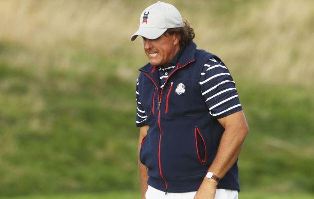 GolfMonthly's tweet photo. Phil Mickelson calls Le Golf National "almost unplayable" and says courses set up like it are "a waste of my time" https://t.co/4Ca5dlfiNy https://t.co/imrprEsDHU