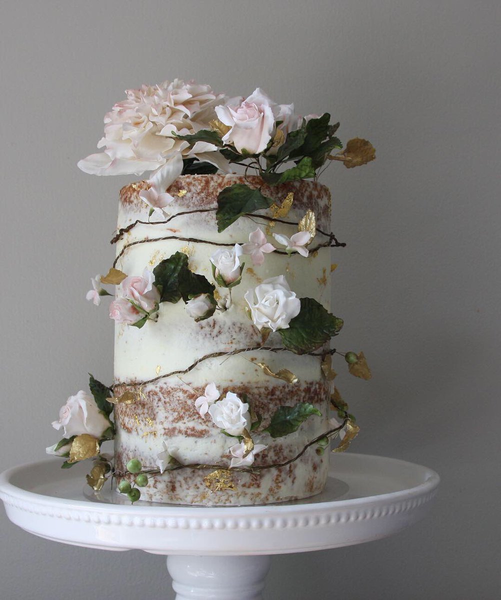 A FAIRY-TALE Themed WEDDING CAKE 💜 for a lovely couple! All Flowers and  arrangements are made from sugar and edible paints! (SCROLL FOR MORE PICS) # weddingcakes #weddings #fairytale #cakes #sugarflowers #edibleart #weddings  #, image size:1002x1200