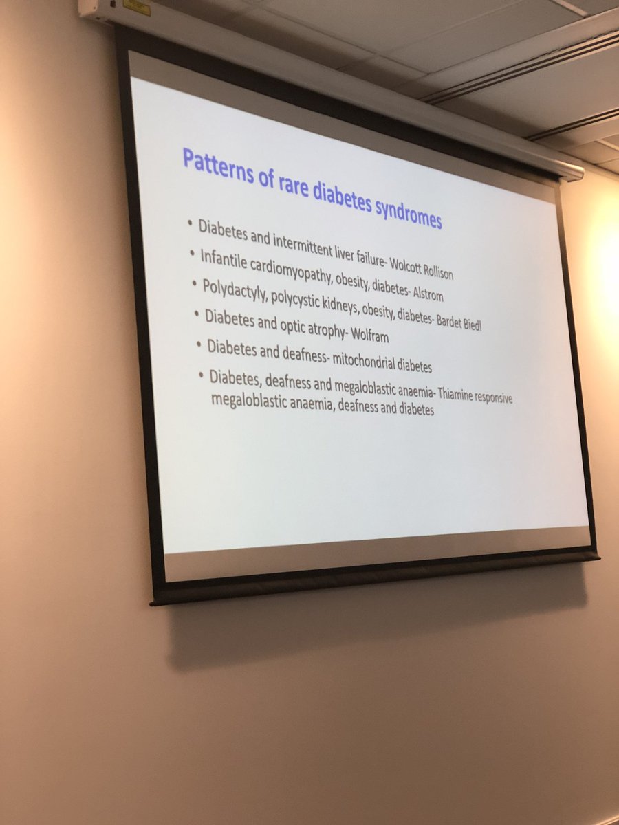 CYPYHDiabNet's tweet photo. Rare diabetes syndromes as follows: #YHStudyDay https://t.co/KN1sOLKIYC