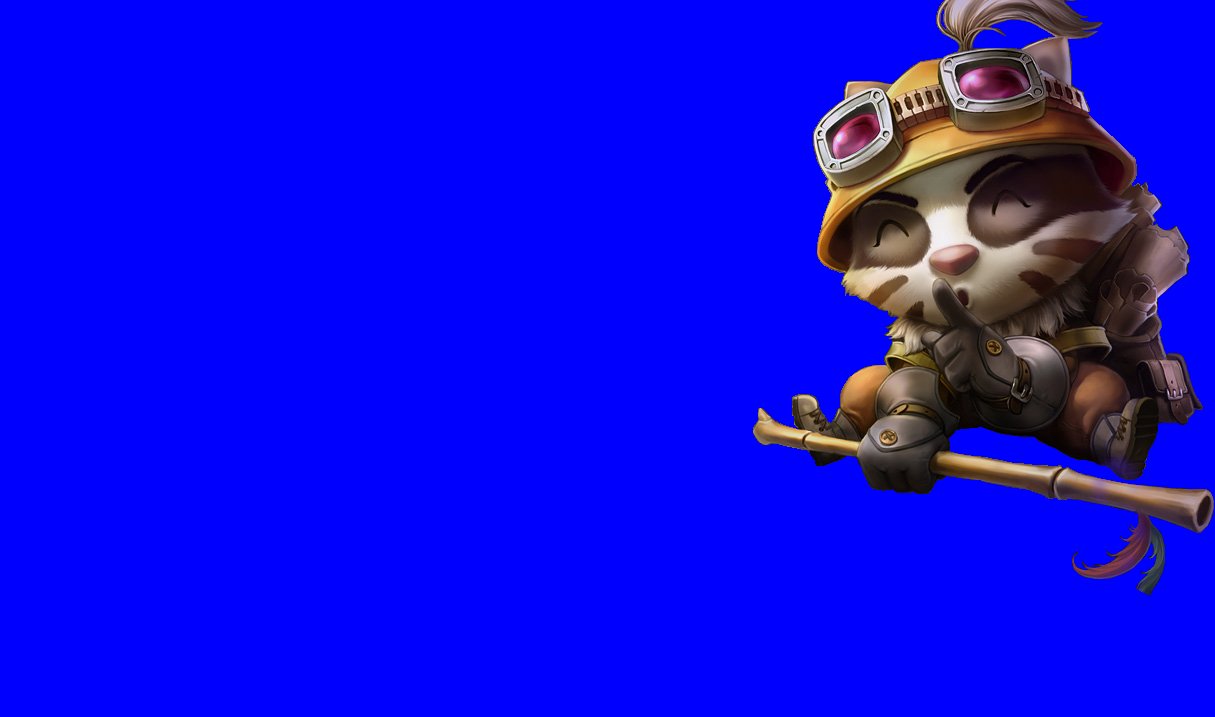 奈美ロボ 扇風機 On Twitter ティーモ アナグマ Bb Lol Teemo Badgerteemo Bb素材