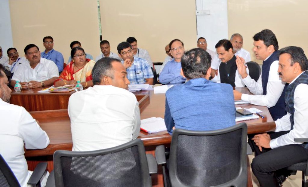 CMO Maharashtra (@cmomaharashtra) on Twitter photo CM <a href="/Dev_Fadnavis/">Devendra Fadnavis</a> asked officials to prepare proposal for ₹300 crore 24 hour water supply scheme under AMRUT Yojana.
CM asked for more use of electric vehicles for public transport. CM <a href="/Dev_Fadnavis/">Devendra Fadnavis</a> asked officials to prepare proposal for ₹300 crore 24 hour water supply scheme under AMRUT Yojana.
CM asked for more use of electric vehicles for public transport.