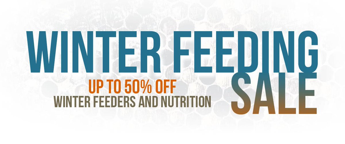 BMBeeFarm's tweet image. With warmer temperatures persisting later into the season, the #bees will remain more active. Keep the feeding going with up to 50% OFF select #beekeeping feeders and nutrition supplement. brushymountainbeefarm.com/sale