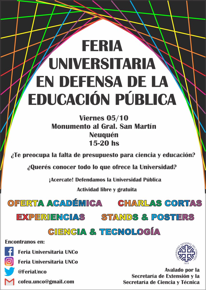 joooseee_r's tweet photo. #feriauniversitaria Hoy viernes de 15:30 a 19:00hs https://t.co/Z82ArkxaPM