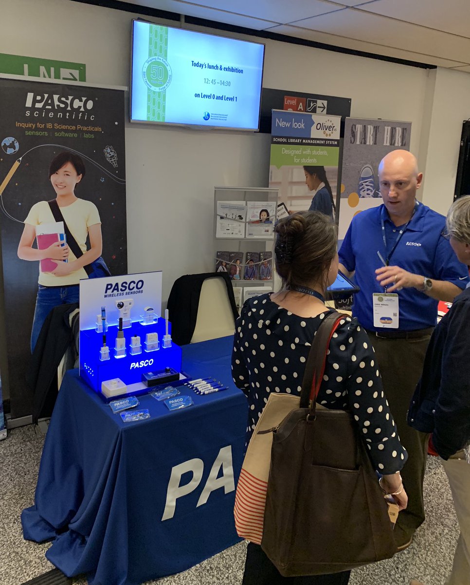 pascoscientific's tweet image. Come see Chris at #IBVI2018 to learn more about how PASCO can help support scaffolded inquiry and ICT skills development in #ibscience! He’s at the @iborganization gathering in Vienna this week!