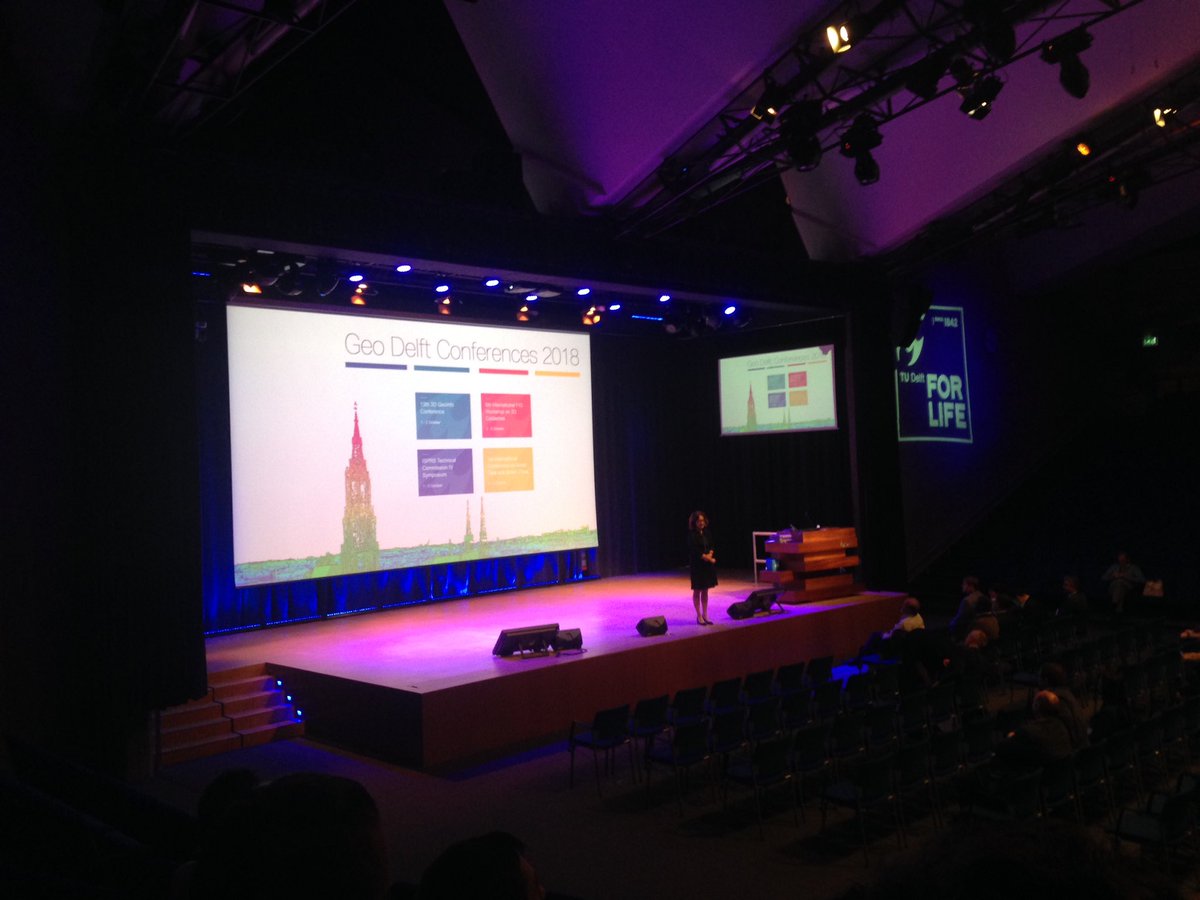 camiloaleonsan's tweet photo. Unfortunately @3DDelft2018 is closing. It's has been a great week attending presentations from all around the world. Looking forward to 2019 3DGeoinfo at Singapore https://t.co/DZiiTlX58D