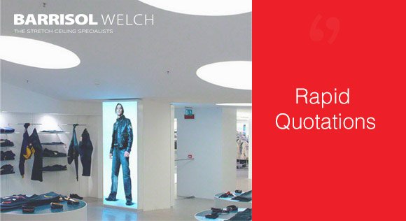 We offer a fast and accurate quotation service that is tailored to your time sensitive needs, without any hassle.
Call us on 0800 124 4143 or visit our website for more information: http://www.barrisolwelch.com/services/rapid-quotations/ …
#Barrisol #StretchCeilings #Installations #RapidQuotations