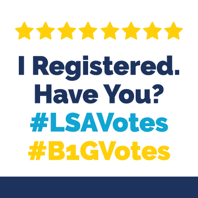 UMichFTVM's tweet photo. October 9th is Last Day to register to VOTE in Michigan. Come to the League on October 8th or go to : https://t.co/DC71T6cr4i for registration AND information. Don't miss out; and don't miss this AV treat @UMichStudents: https://t.co/XOO3LdFSkQ #B1GVotes #LSAVotes https://t.co/xnQCS9LsW1