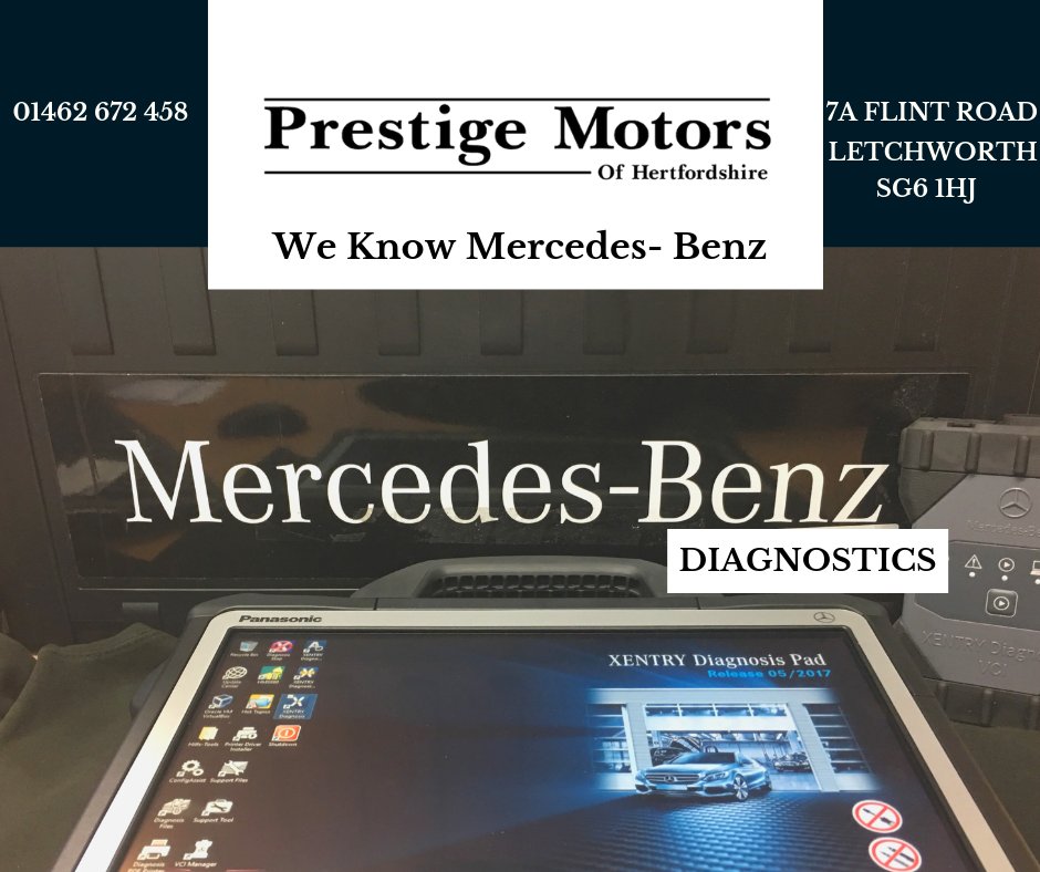 Full Mercedes-Benz Diagnostics at Prestige Motors of Hertfordshire. Book Now 01462 672 458