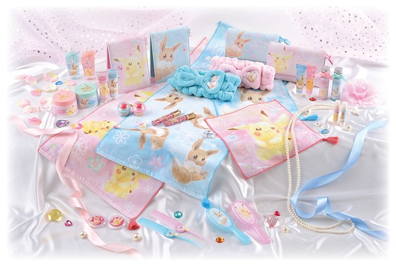 ポケモン公式ツイッター 10月6日 土 に ピカチュウとイーブイのかわいくておしゃれなコスメシリーズが ポケモンセンター に登場 ふんわりしたジュエル柄のコスメは 普段使いにも プレゼントにも最適 ポケモンセンターでピカチュウとイーブイに癒