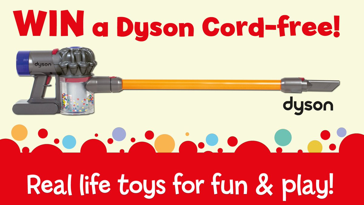 casdontoysuk's tweet photo. October Comp time! This month we are helping your little ones learn all about being helpers around the home! To get them on their way, we are giving away a Dyson Cord-free! For your chance to #win, like &amp; share this post before the closing date of October 31st! #Win #Competition https://t.co/YTEWYNXnEw