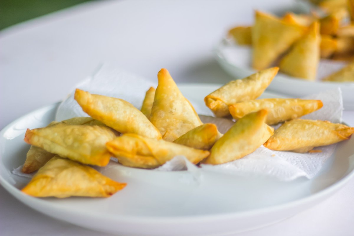 Those samoosas were so amazing!