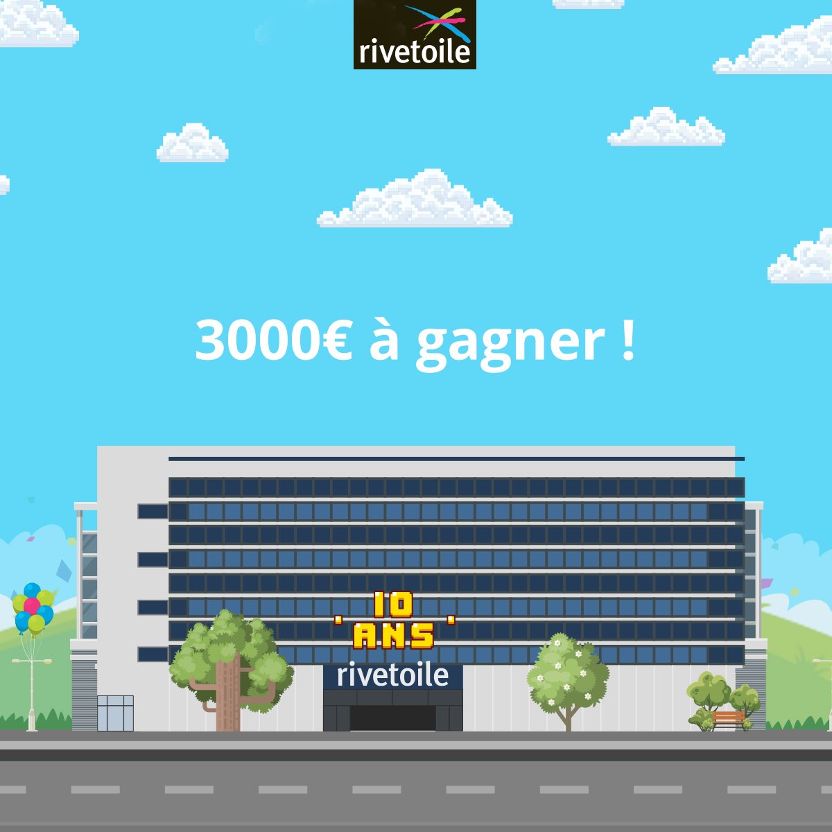 rivetoile's tweet photo. #JEU #CONCOURS Jouez vite à notre GRAND JEU 10 ans Rivetoile 💫

▶️ https://t.co/uFBSD55Nzo

Plus que quelques heures pour gagner et réaliser le meilleur score 💯

Fin du jeu le 6 octobre. https://t.co/7vwGDlk7UN