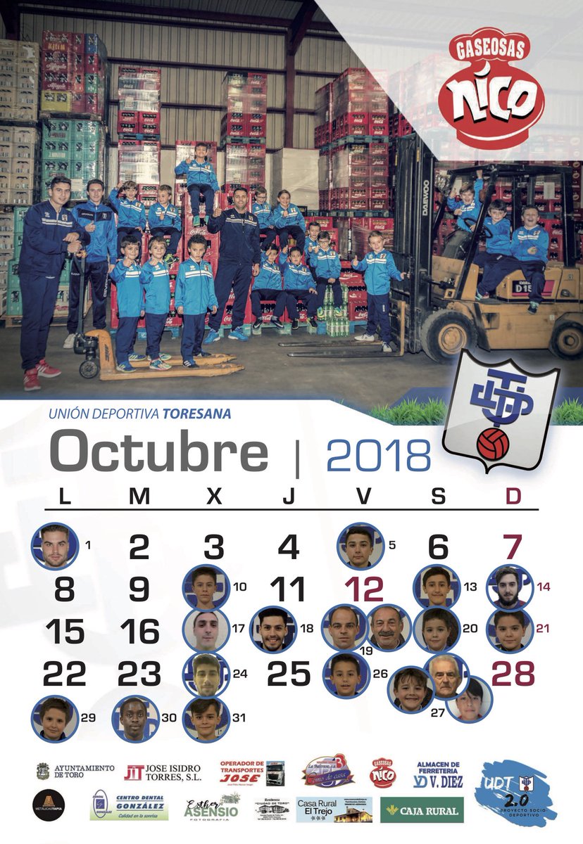 UD_Toresana's tweet photo. CUMPLEAÑOS |
Comenzamos #Octubre con uno de nuestros chicos del #JuvenilUDT
¡¡ Felicidades #ÁngelRosón!! 👏🏼👏🏼😊🎉🎉🎊🎊🎈🎈
#UDT2.0 #SegundaFase #PasoApaso https://t.co/nMA5w9TZHb
