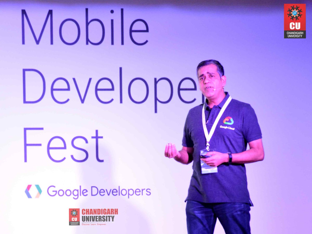 Chandigarh_uni's tweet image. #GoogleATChandigarhUniversity #GoogleTechTalks
Its’ time to be Techie
#MobileDeveloperFest in #ChandigarhUniversity to let students learn directly from Tech-Giant #Google's #Developers