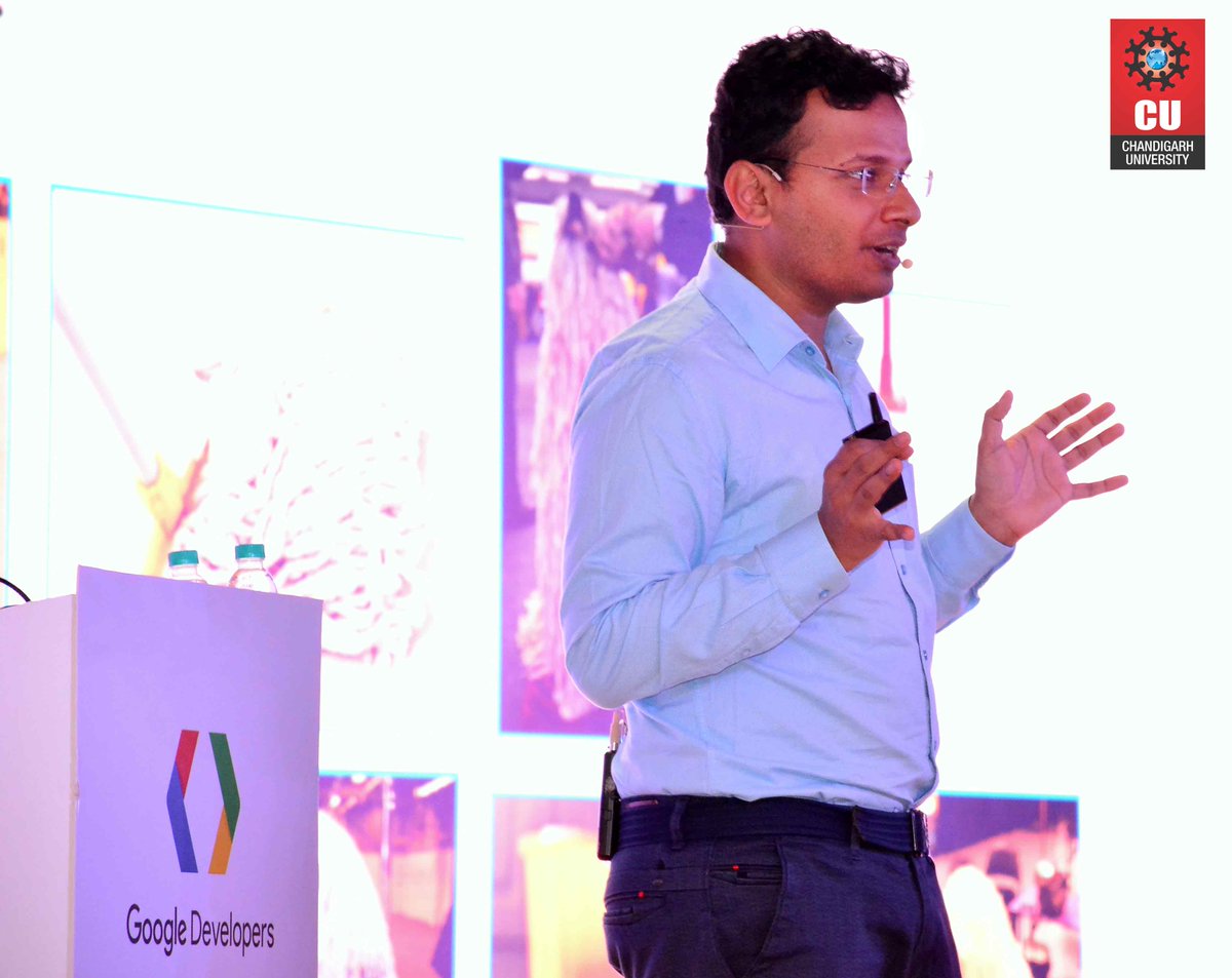 Chandigarh_uni's tweet image. #GoogleATChandigarhUniversity #GoogleTechTalks
Its’ time to be Techie
#MobileDeveloperFest in #ChandigarhUniversity to let students learn directly from Tech-Giant #Google's @GoogleDevsIN