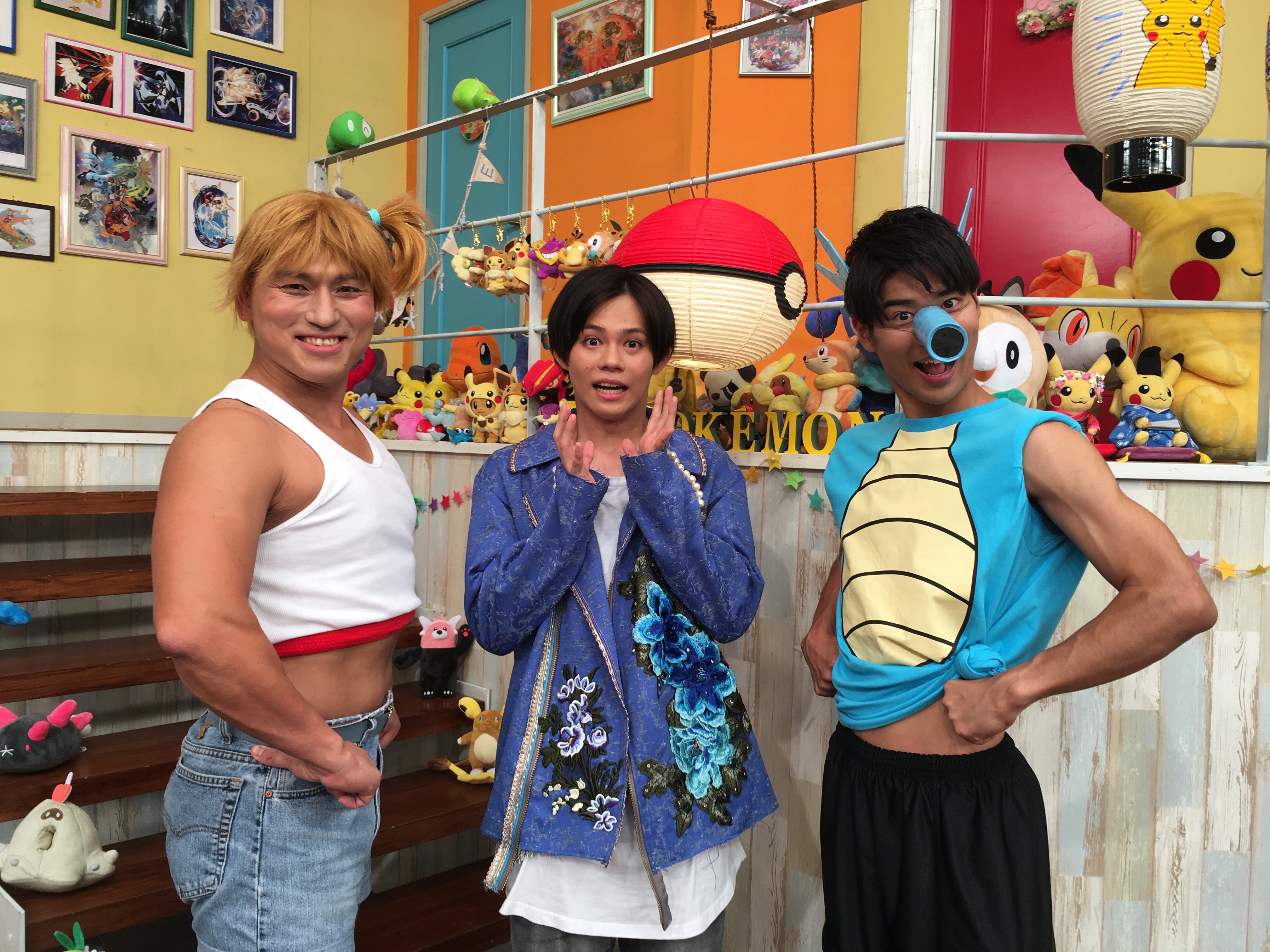 ポケモン公式ツイッター 在 Twitter 上 明後日のポケんち オードリー春日さん 超特急カイさん Boys And Men辻本さんがポケんちにやってきた カイさんは驚いているみたいだけど 春日さんと辻本さんのこの格好は一体 答えは日曜朝8時のポケんちで T