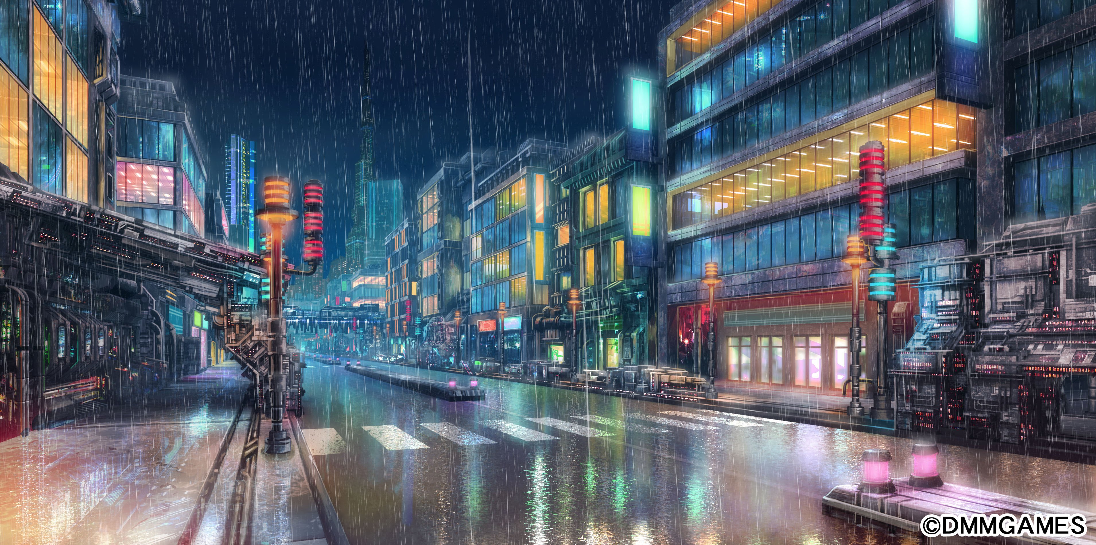 تويتر 歯車ラプト イラストレーター Vtuber على تويتر Heliodor の初作品 流星ワールドアクター 担当しました背景イラストを一部公開 都市部の通りの1枚 街中のネオンと雨が印象的です 公式ツイッターはこちら T Co 1nmjuebcs2 ティザーサイトは