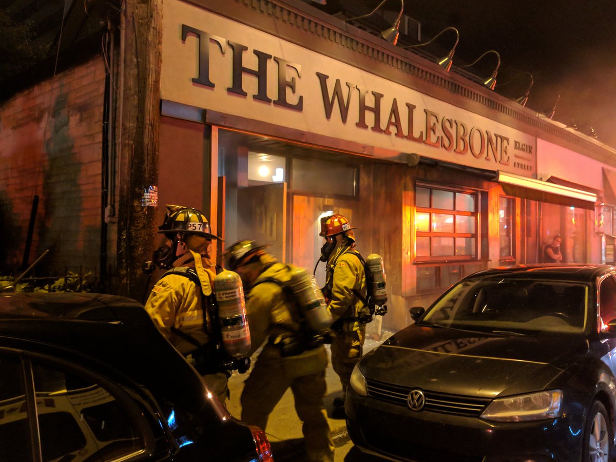 No injuries in fire at Whalesbone restaurant on Elgin Street: bit.ly/2RqrEWS https://t.co/5FuURJvxjx