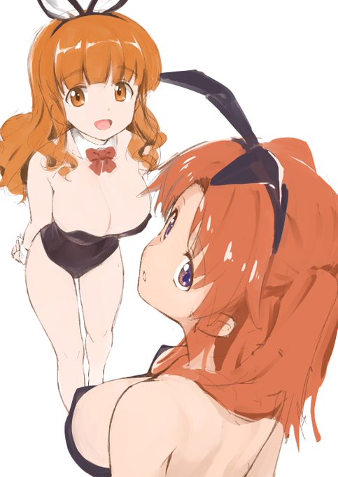 下描きというかスケッチというか。
こんな感じの塗りで仕上げてみるのもいいかもですね。 