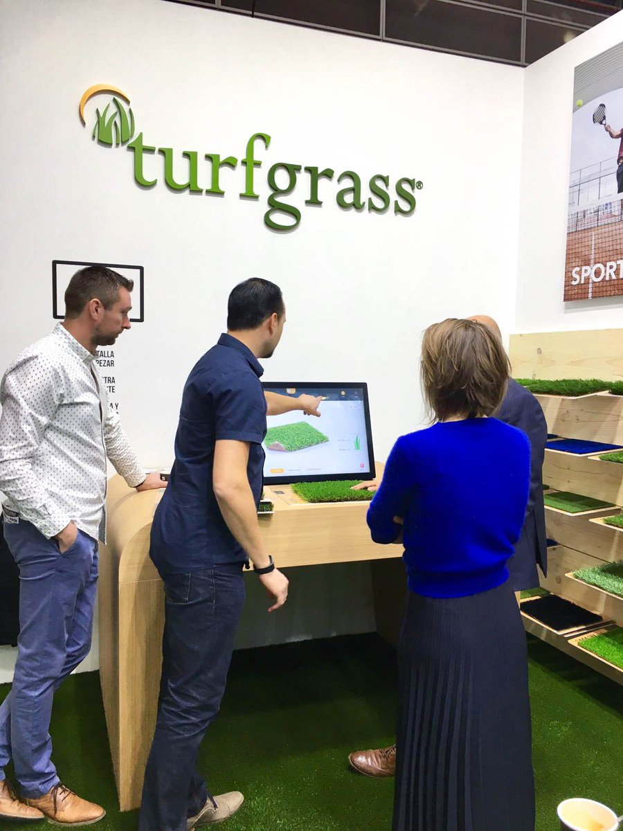 BeaulieuGroup's tweet photo. Passion for green? Join the #Turfgrass team at @Iberflora and the discover the latest innovations in #artificialgrass at Pabellón 4, F57. #iberflora2018 https://t.co/e9dtkEWrX3