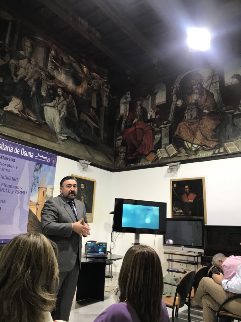 “Hay una normativa de etiquetado y que hay que cumplir para evitar sanciones importantes” D. Ángel Martínez #EscuelaUniversitariadeOsuna