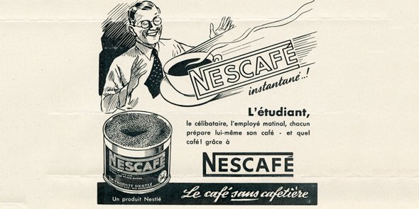 Since 1938 just think, every day, has started with #coffee the @NESCAFE way! 😉 ☕. #Vintage #TBT #NationalPoetryDay #GrownRespectfully #NescaféPlan bit.ly/2O94XIC #WeAreNestlé